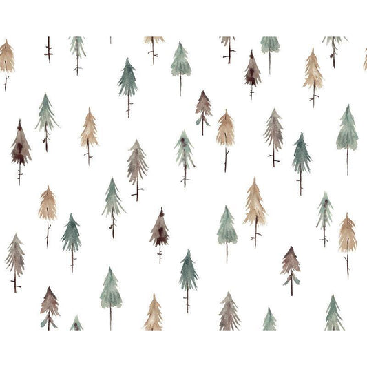 Papier peint (50cm x 10m) - Pine Woods - Lilipinso