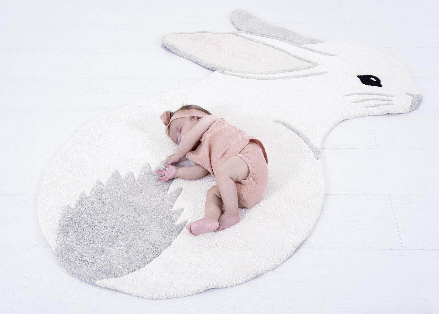 Tapis en coton - Lapin