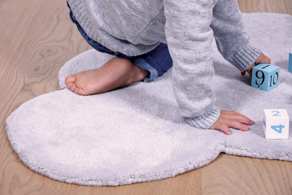 Tapis coton - Nuage - Micro chip