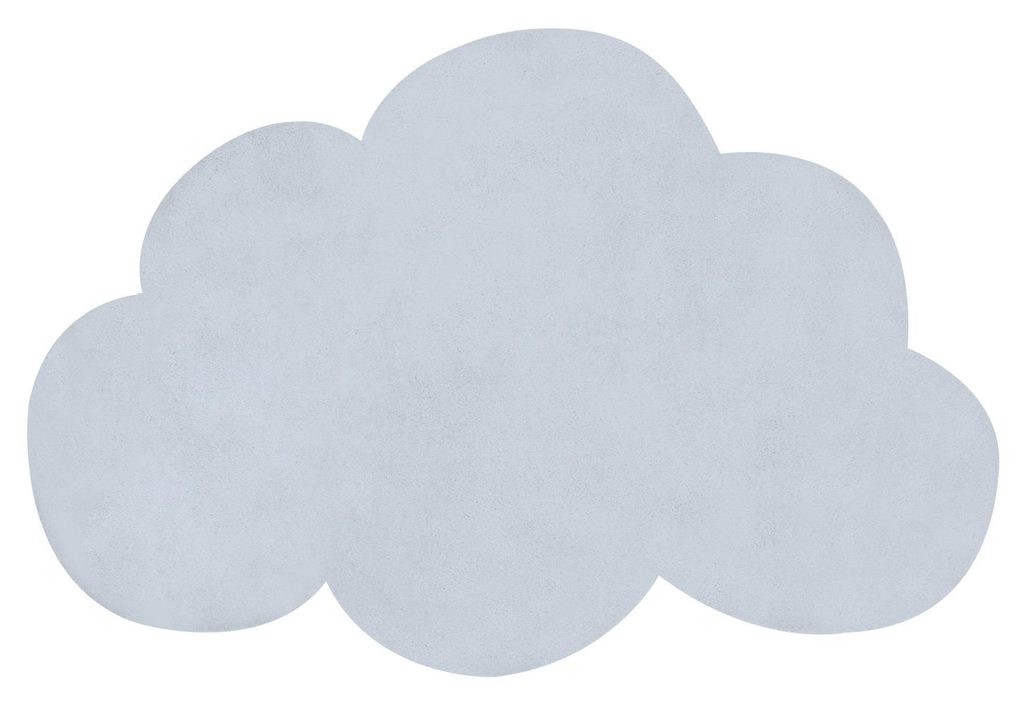 Tapis coton - Nuage - Baby blue