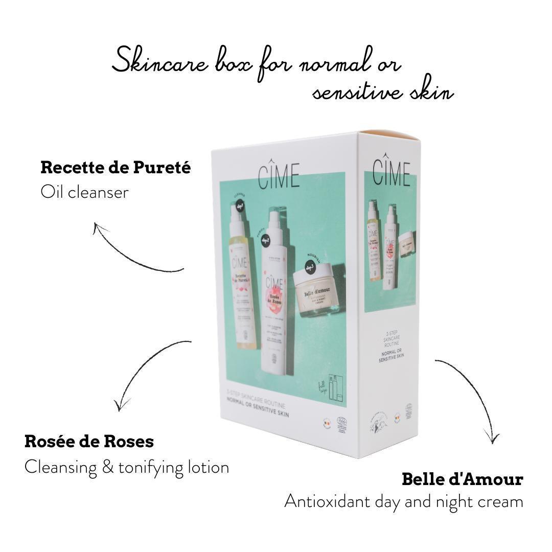 Coffret de soins - Peau normale ou sensible