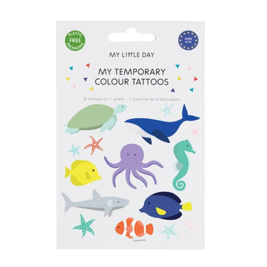 ocean tattoos - My little day