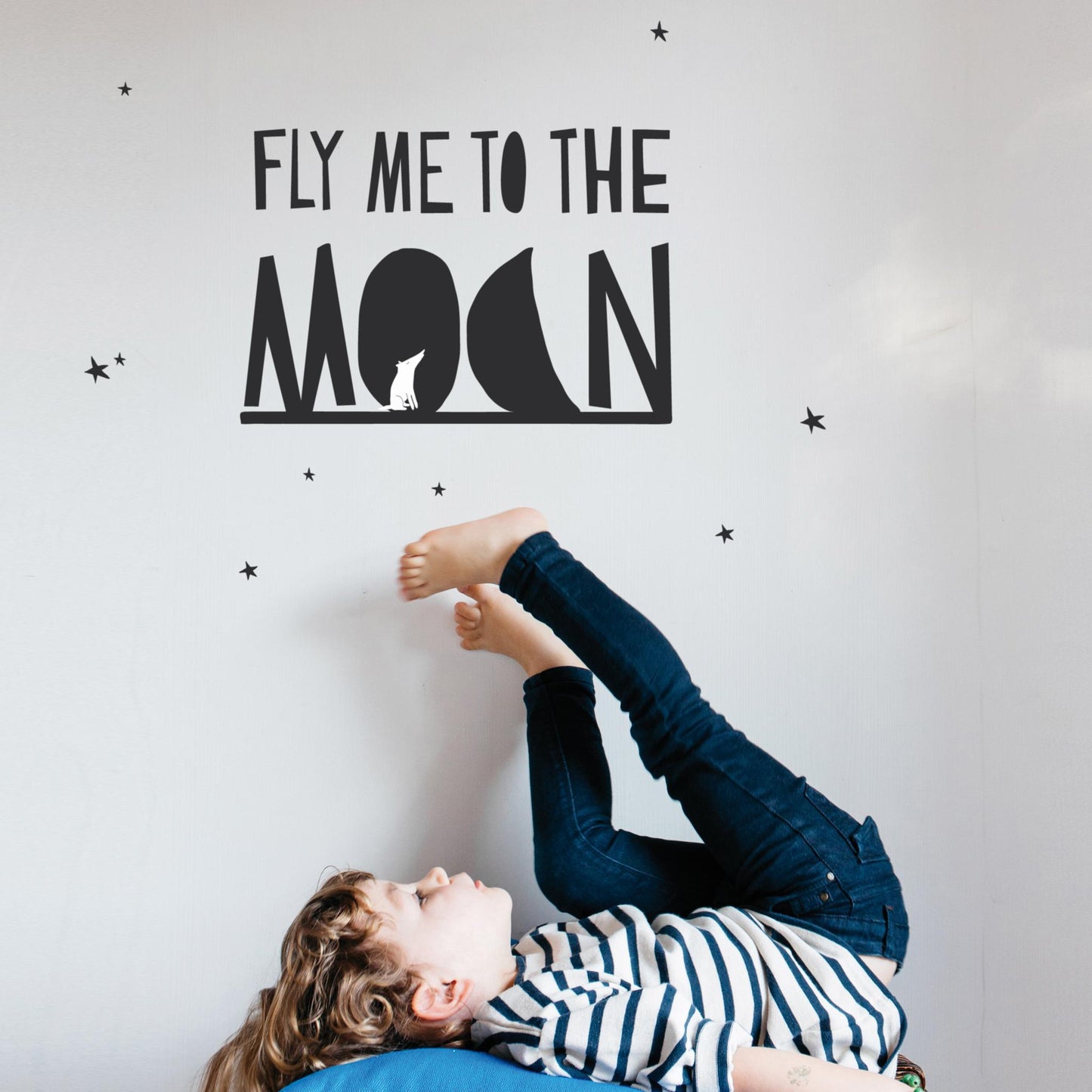 Sticker Fly me to the moon