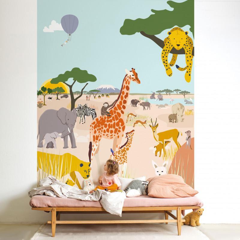 Papier Peint Fresque - Safari