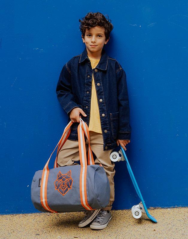 Sac week-end - Loup Bleu