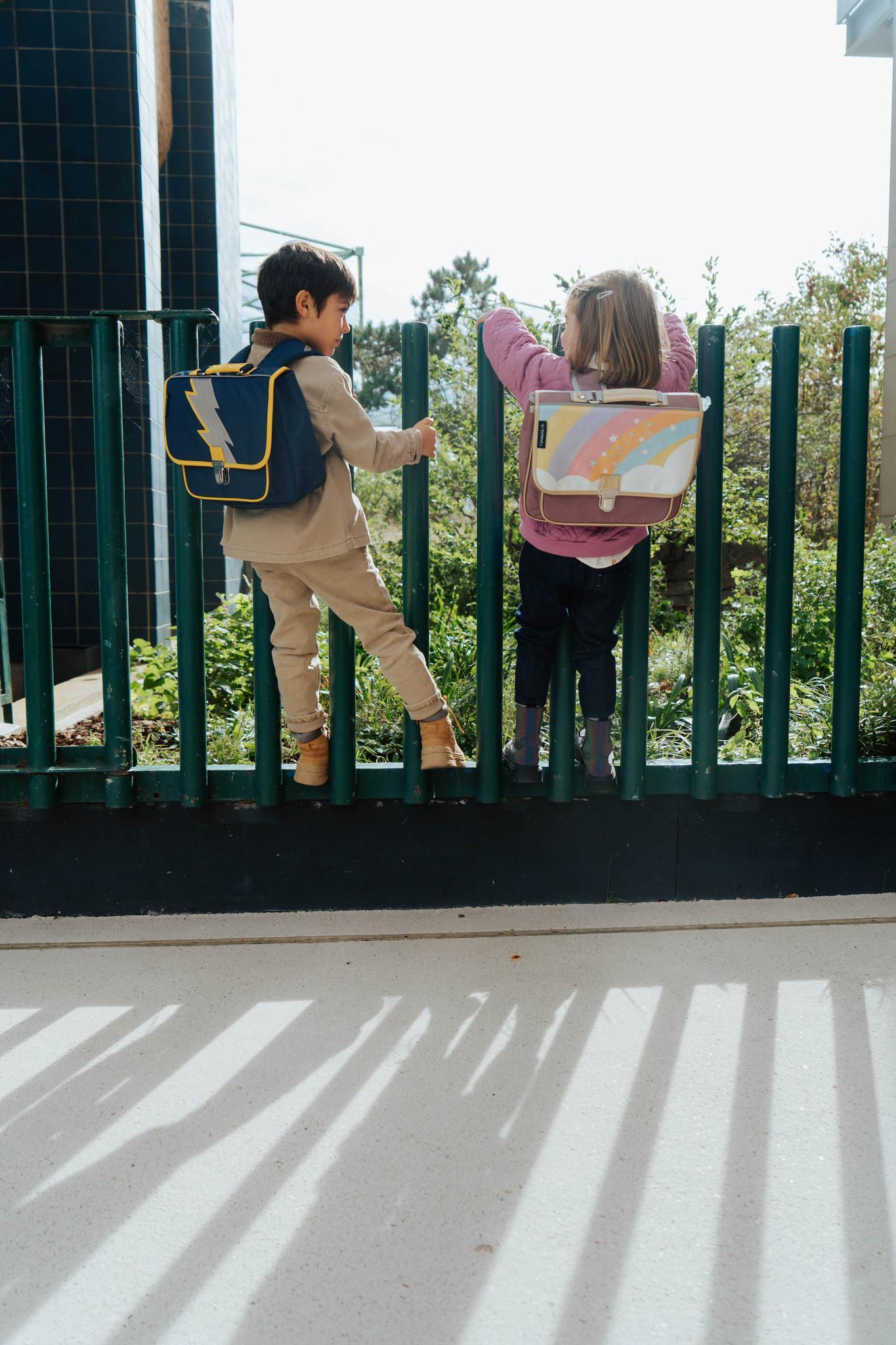 Starry Rainbow S School Bag by Caramel & Cie