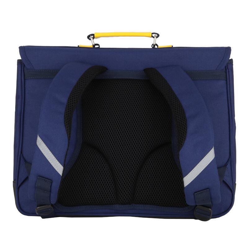 Large Navy Lightning Bolt Backpack by Caramel & Cie