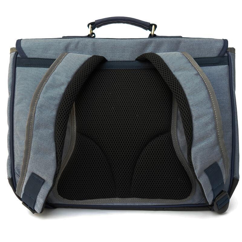 Blue Wolf School Bag - Large by Caramel & Cie