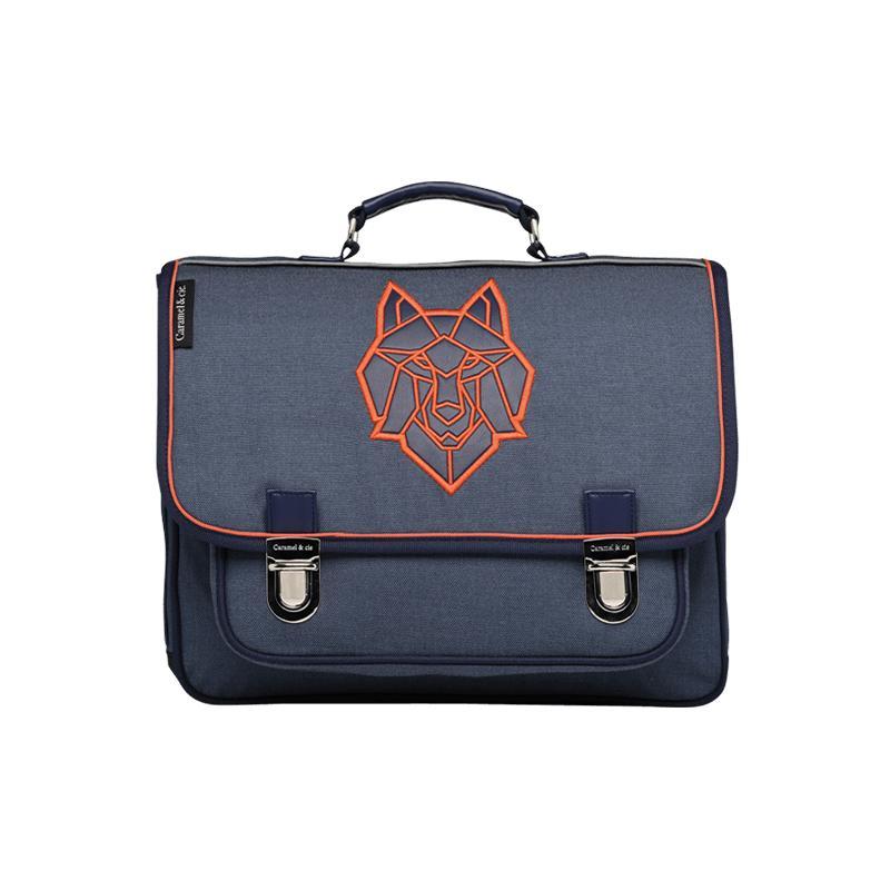 Blue Wolf Medium Backpack by Caramel & Cie