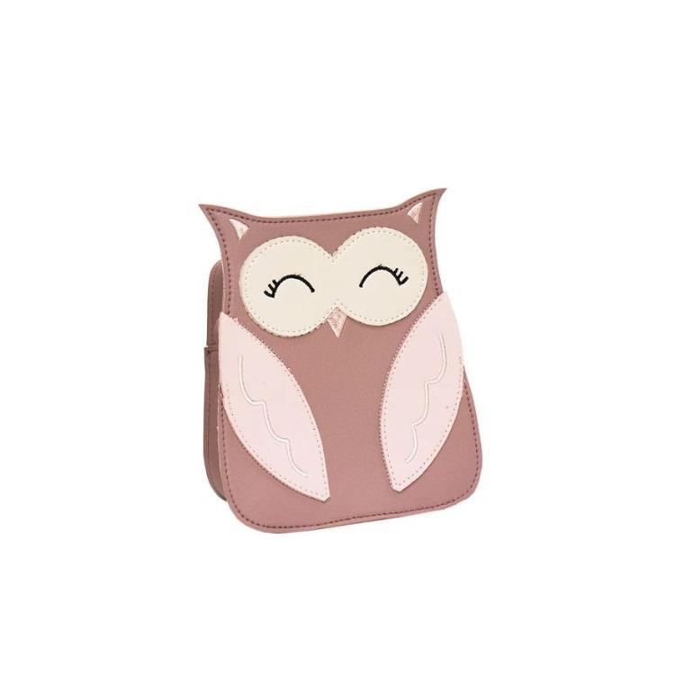 Children's backpack - Pink owl - Yuko B.