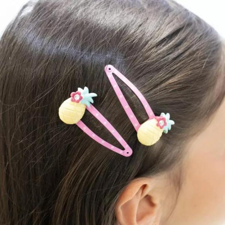 Hair clips - Pineapples - Yuko B.