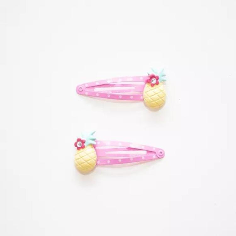 Hair clips - Pineapples - Yuko B.