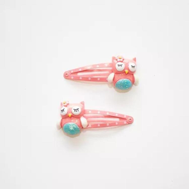 Hair clips - Owly Jen - Yuko B.