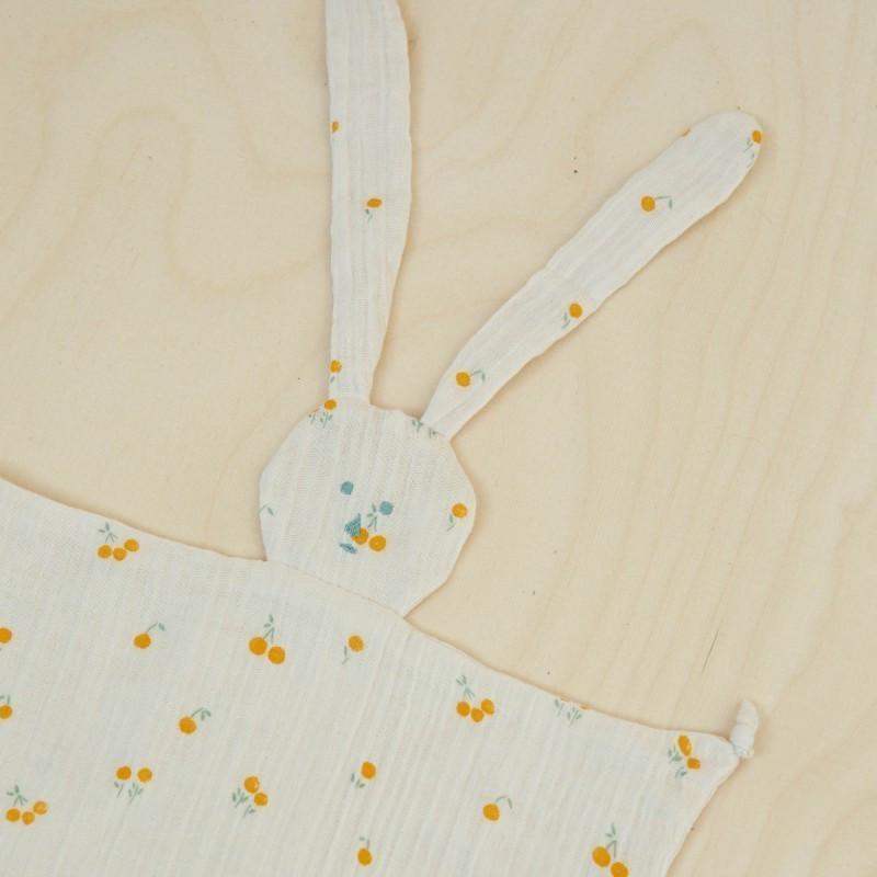 Doudou lapin Blossom - Safran