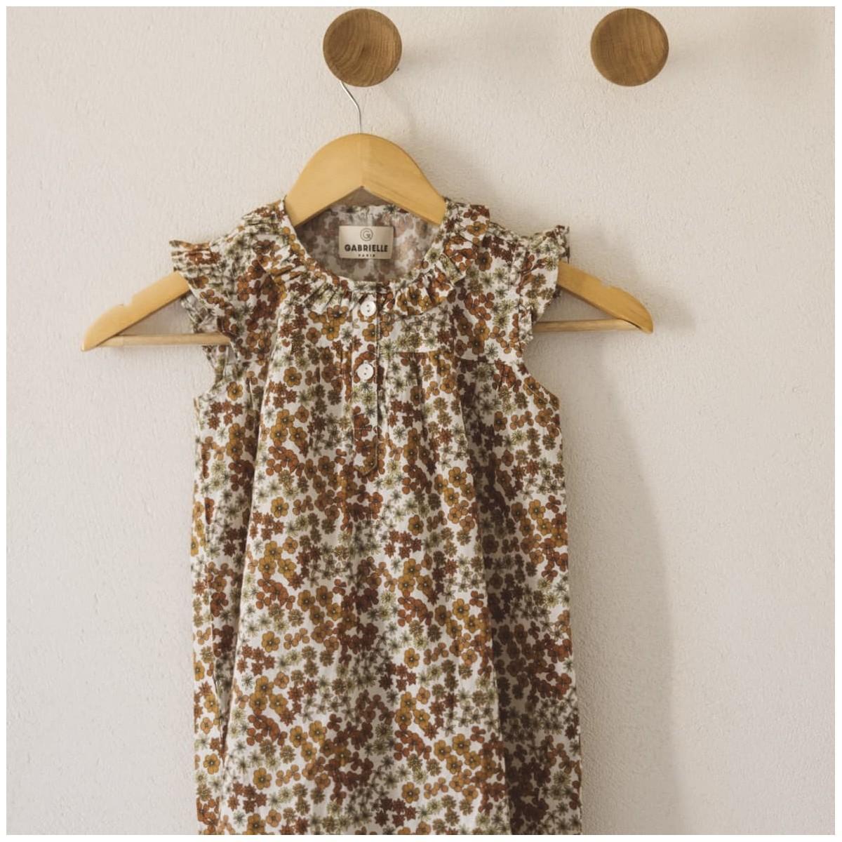 Robe de nuit Flower - Bois De Rose (8 ans)