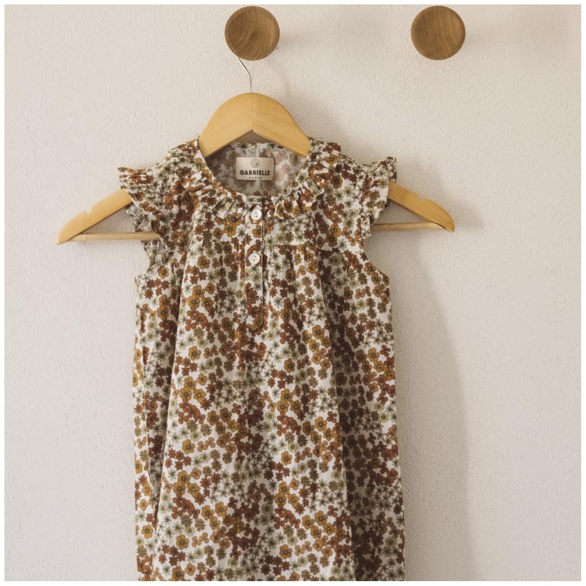 Robe de nuit Flower - Bois De Rose (6 ans)