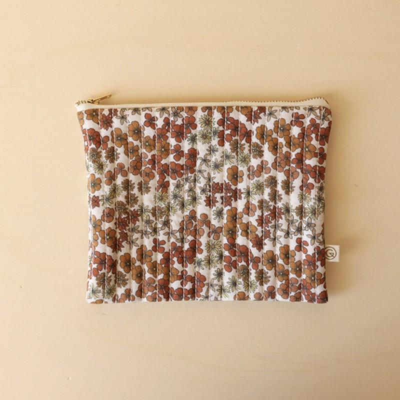 Petite pochette Flower - Bois De Rose