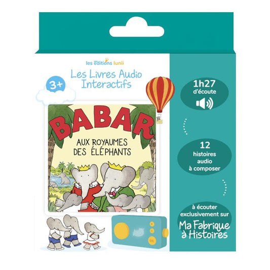 Audio book - Babar in the Elephant Kingdoms - Lunii