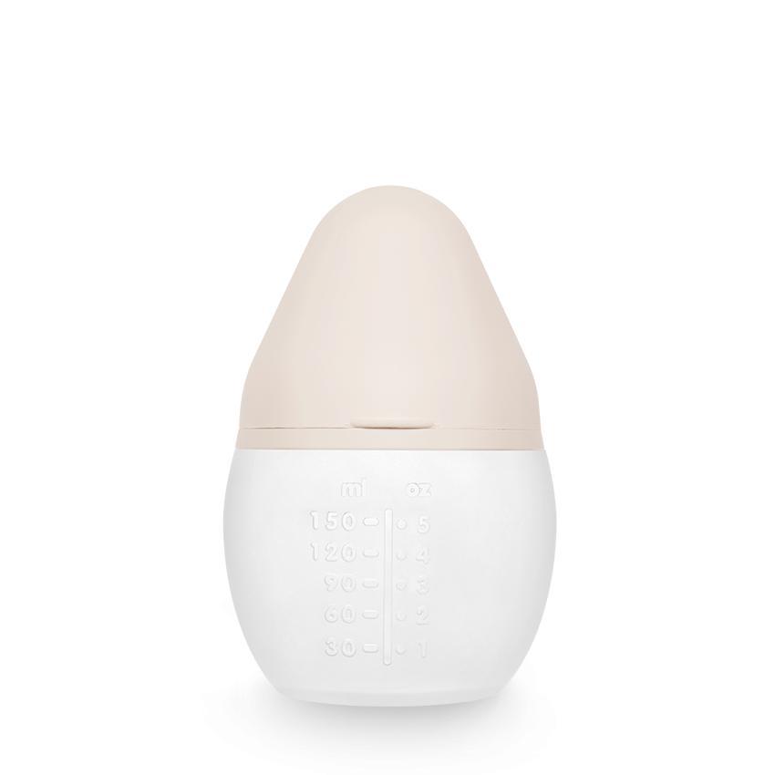 Biberon anti-colique en silicone BibRond 150 ml nude - Elhée