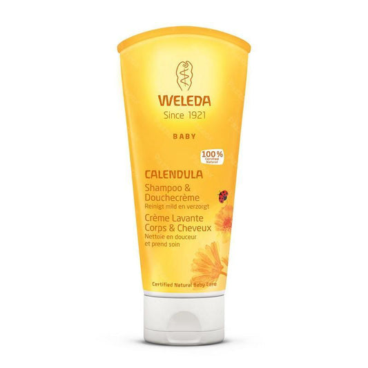 shampooing cheveux et corps au Calendula