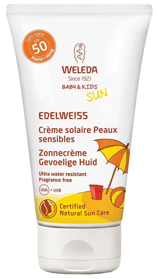 Edelweiss baby & kids - crème solaire SPF 50 - peaux sensibles - 50 ml