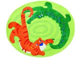 tapis tigre et crocodile 'le zoo' **