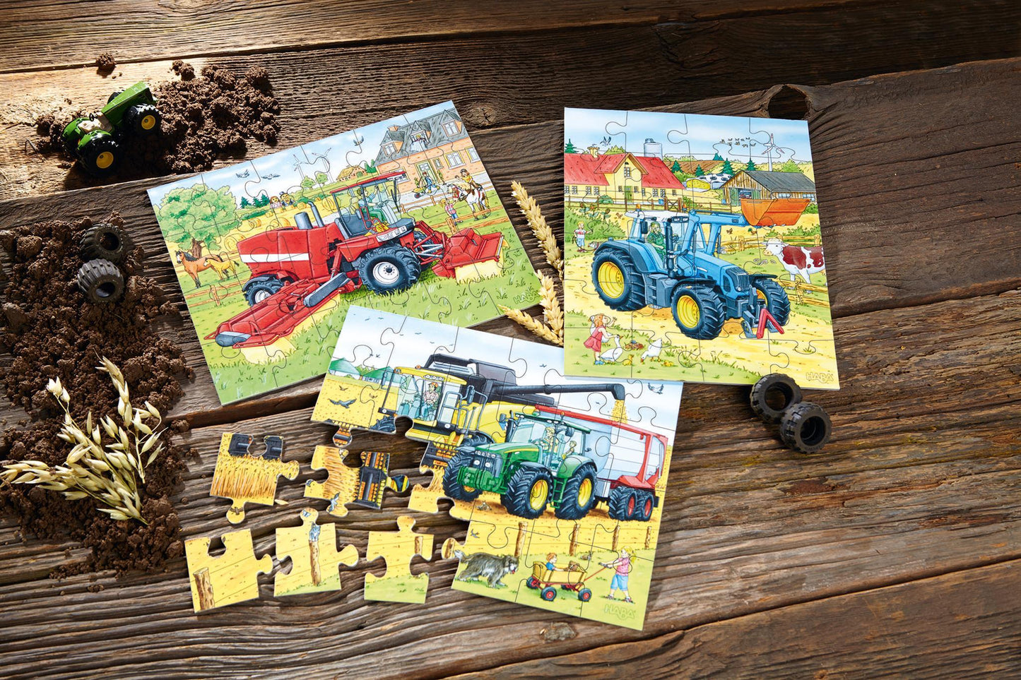 Puzzles Tracteur et Cie.