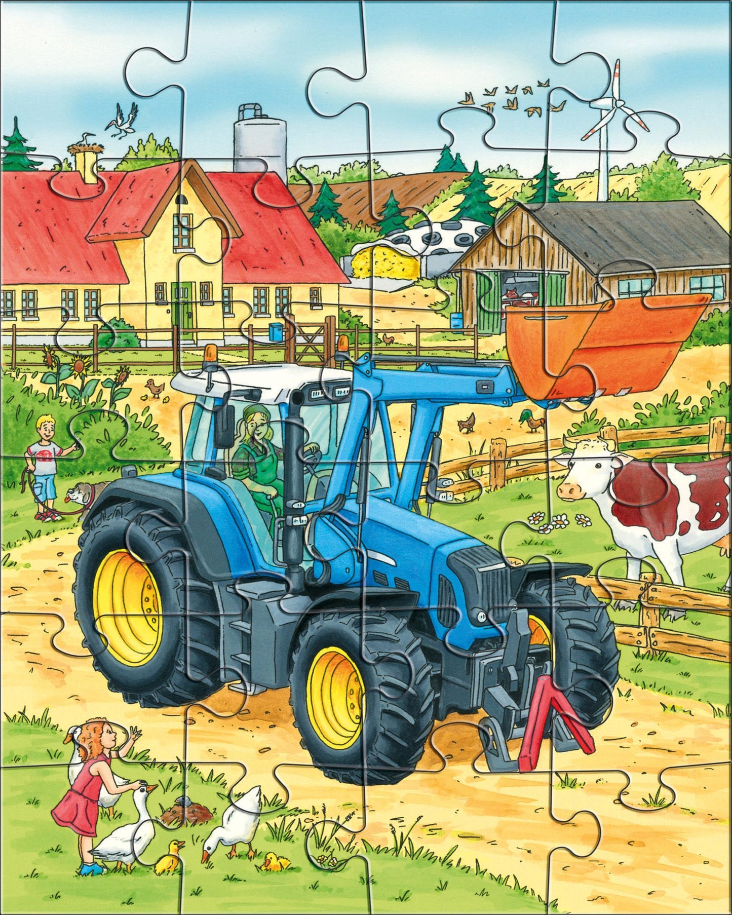 Puzzles Tracteur et Cie.