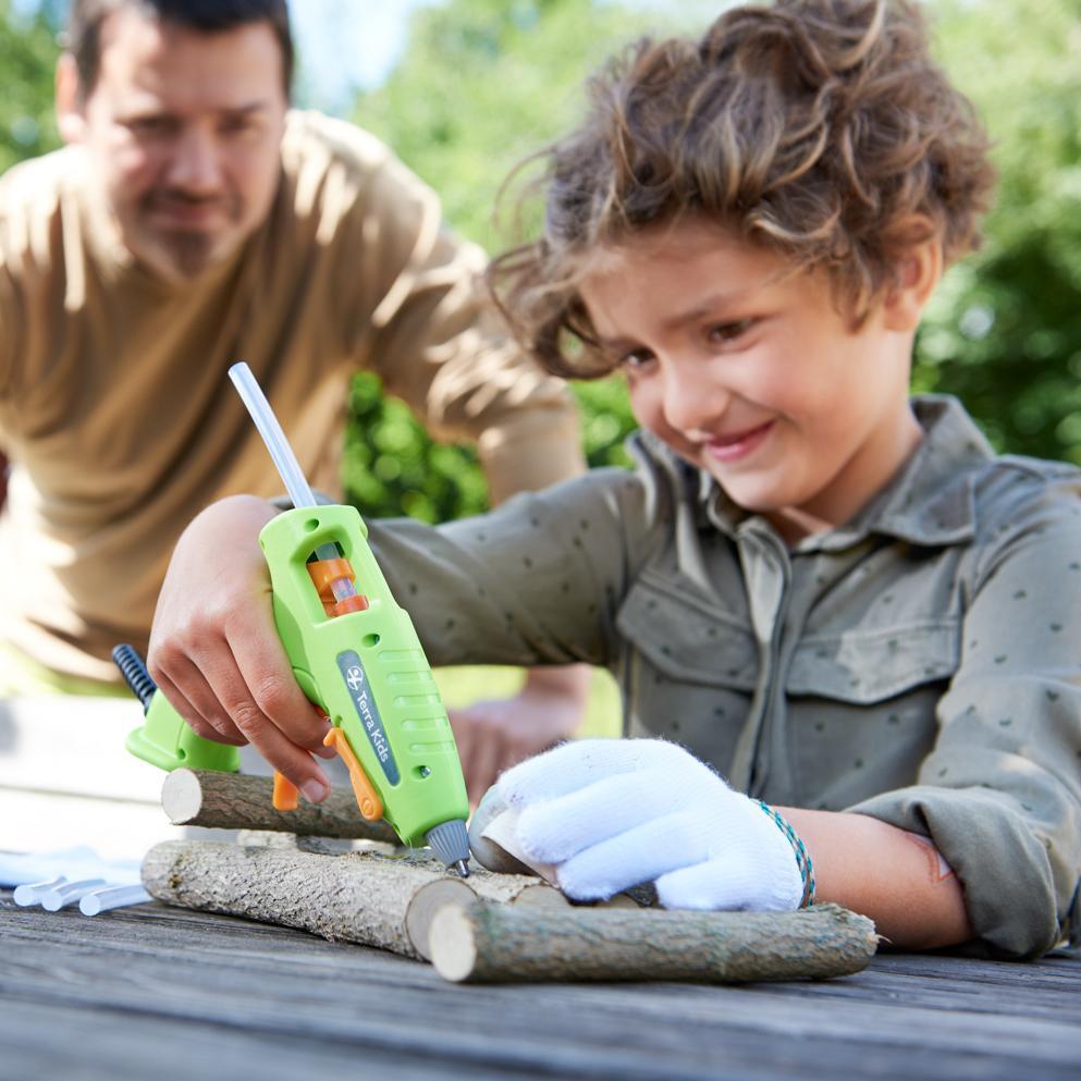 Terra Kids - Pistolet à colle chaude et accessoires