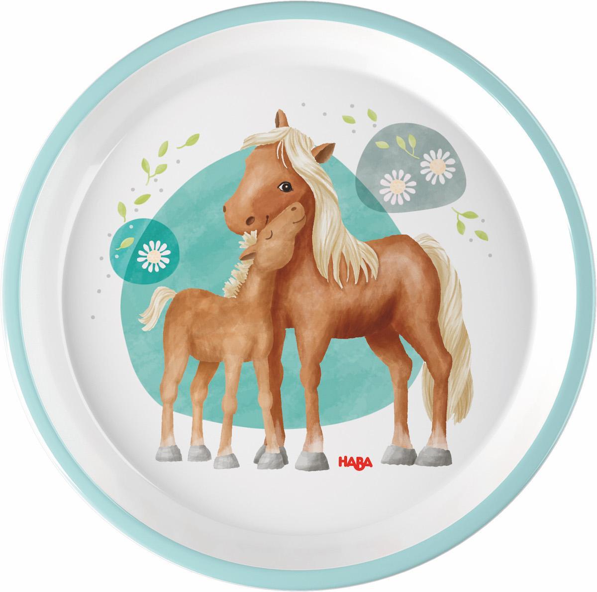 Assiette Chevaux