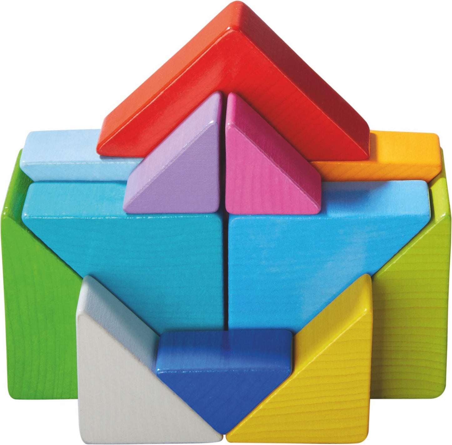 Jeu d'assemblage en 3D Tangram cube