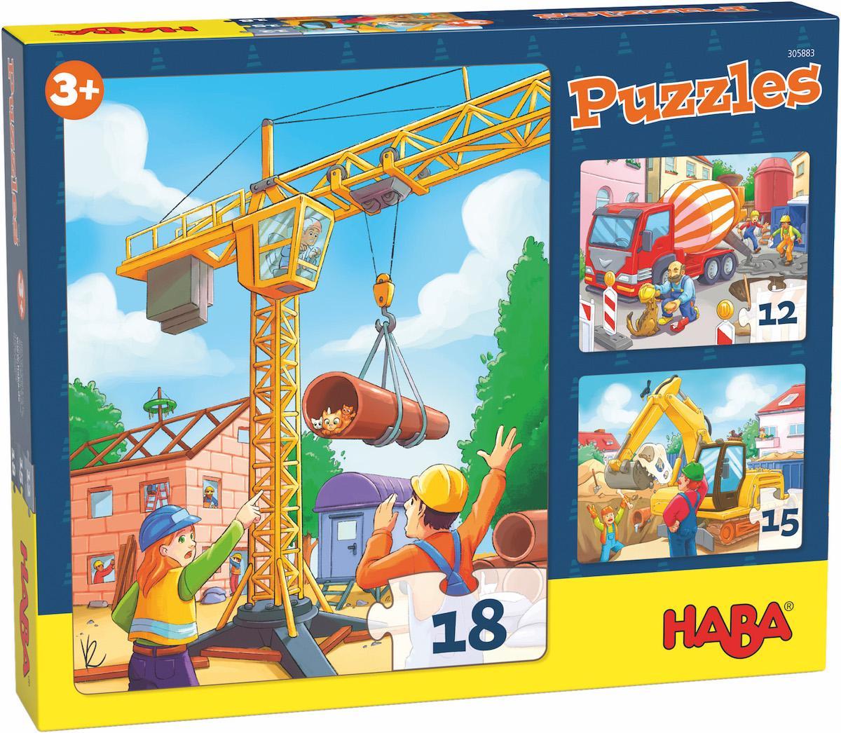 Puzzles Véhicules de chantier