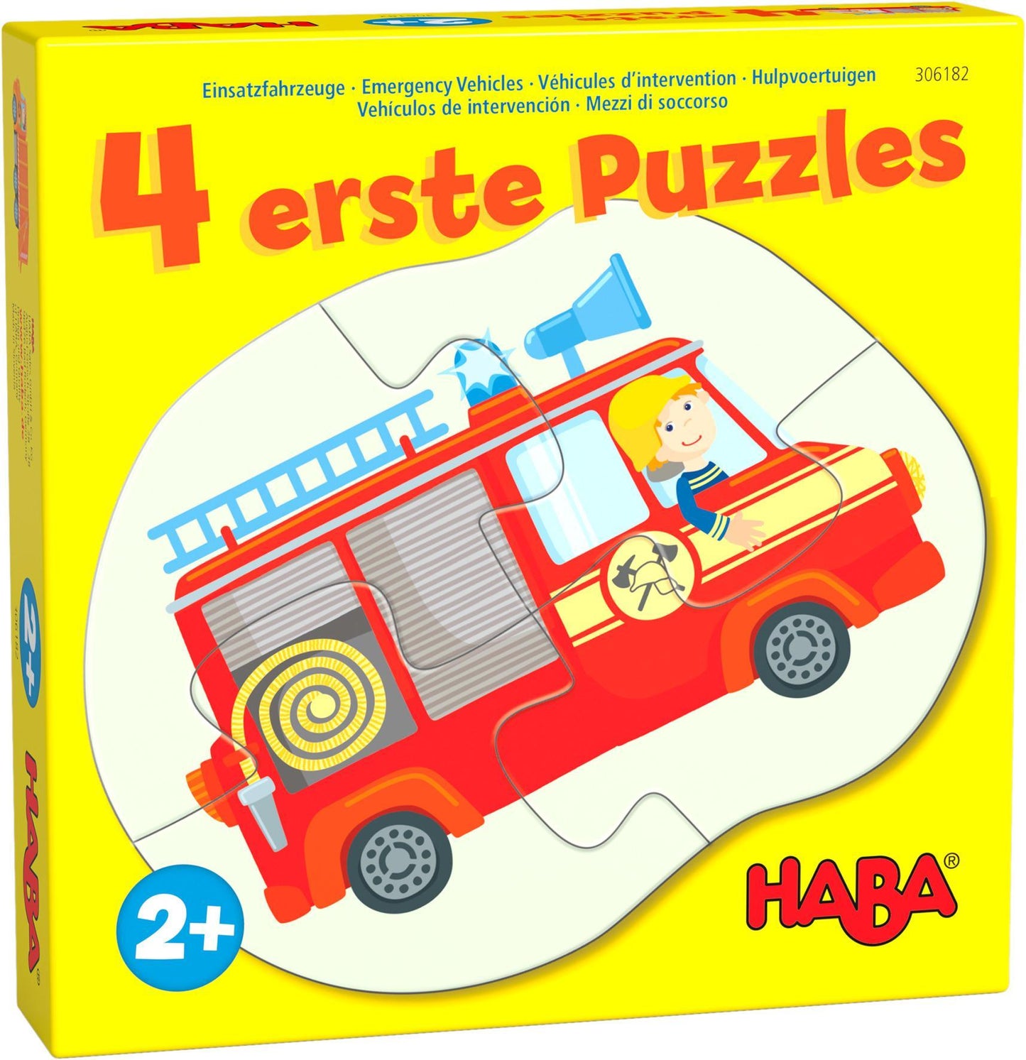 4 premiers puzzles - Véhicules d?intervention