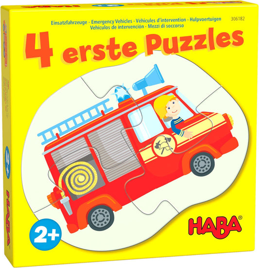 4 premiers puzzles - Véhicules d?intervention