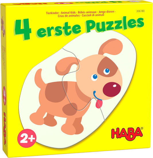 4 premiers puzzles - Bébés animaux