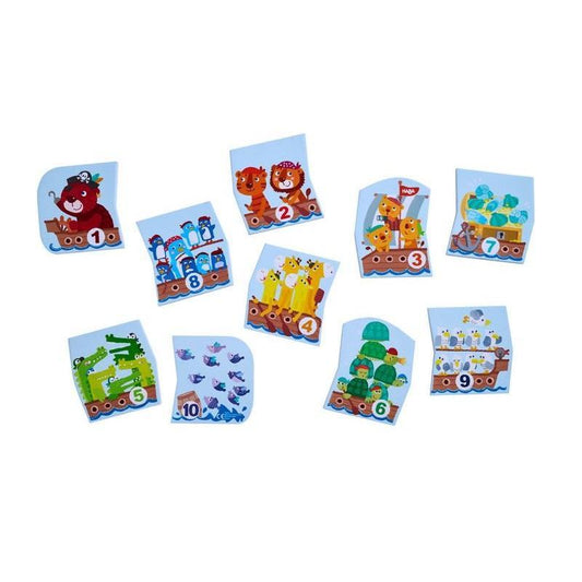 Bath Toy Numbers Puzzle