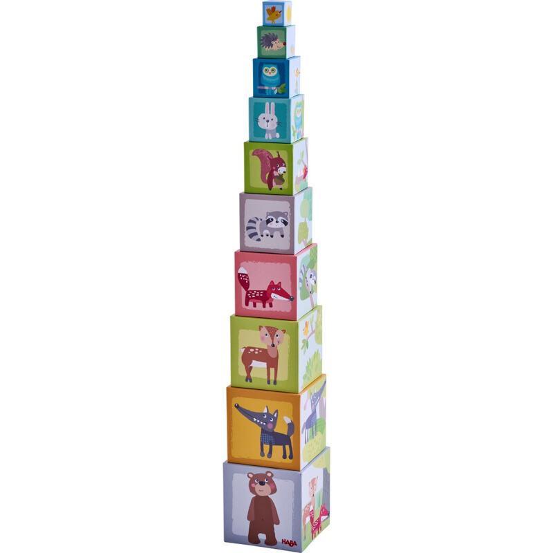 Stacking cubes Friends of the forest - Haba