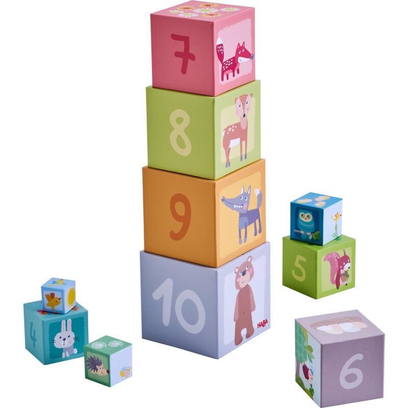 Stacking cubes Friends of the forest - Haba