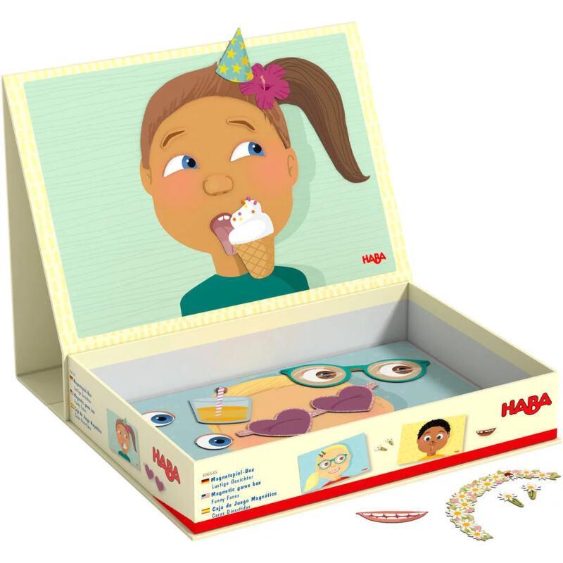 Magnetic toy box Petites frimousses - Haba