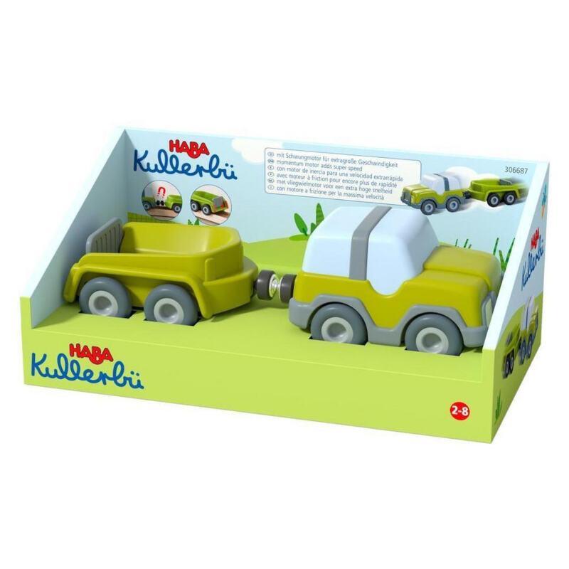 Kullerbü Toboggan - All-terrain vehicle with trailer - Haba