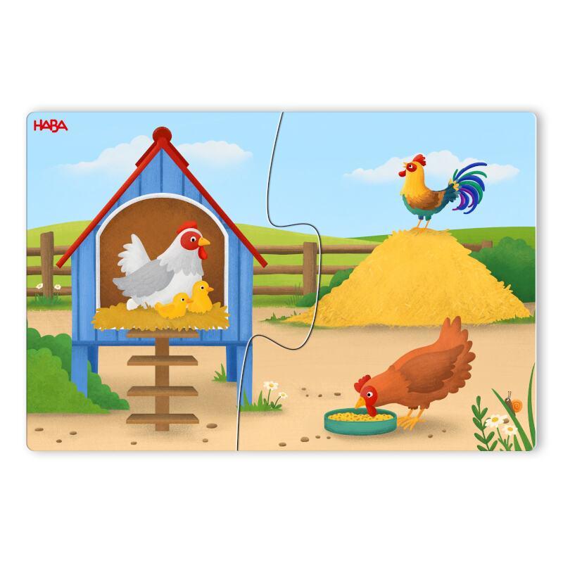 10 puzzles - Little farm - Haba