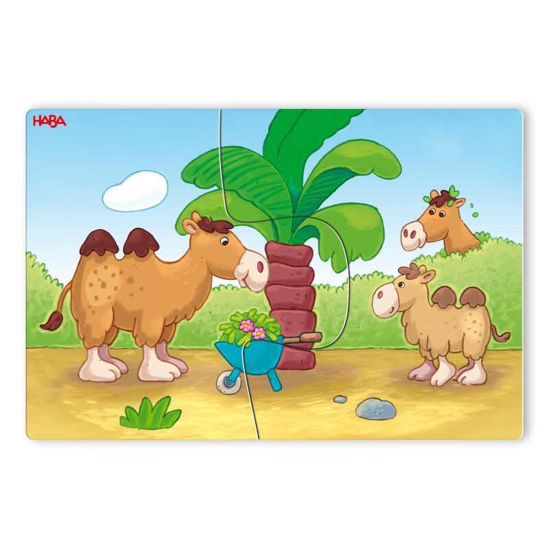 10 puzzles - Wild animals - Haba