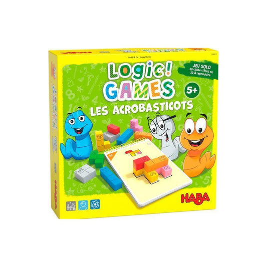 Logic Games - Jeu de société les acrobasticots - Version française - Haba