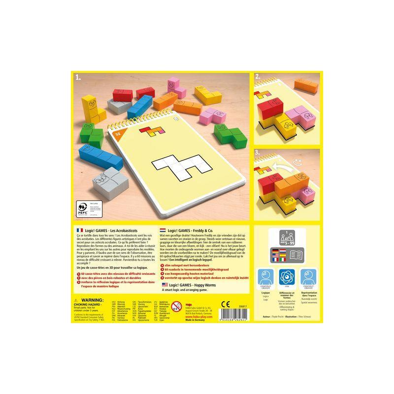 Logic Games - Jeu de société les acrobasticots - Version française - Haba