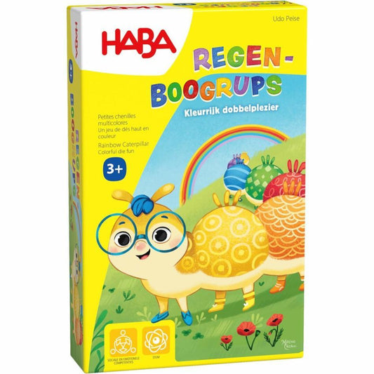 Jeu de société Chenilles multicolores dès 3 ans - Version néerlandophone - Haba