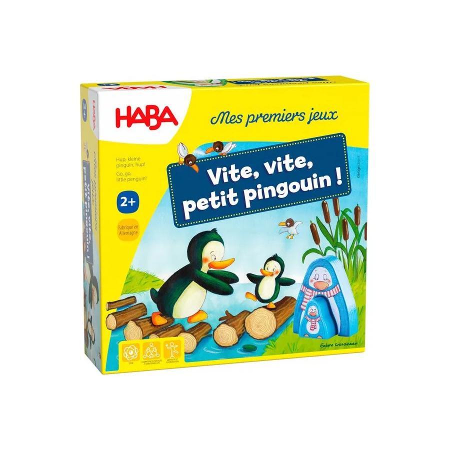 Mes premiers jeux - Vite, vite, petit pingouin! dès 2 ans - Version française - Haba