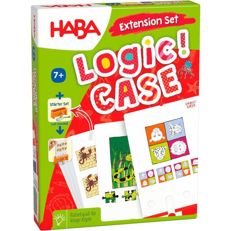 Game - Logic! CASE - 7+ expansion set - Wild Animals (German box with French instructions)