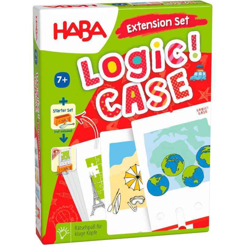 Game - Logic! CASE - 7+ expansion set - Holidays and travels (German box with French instructions)