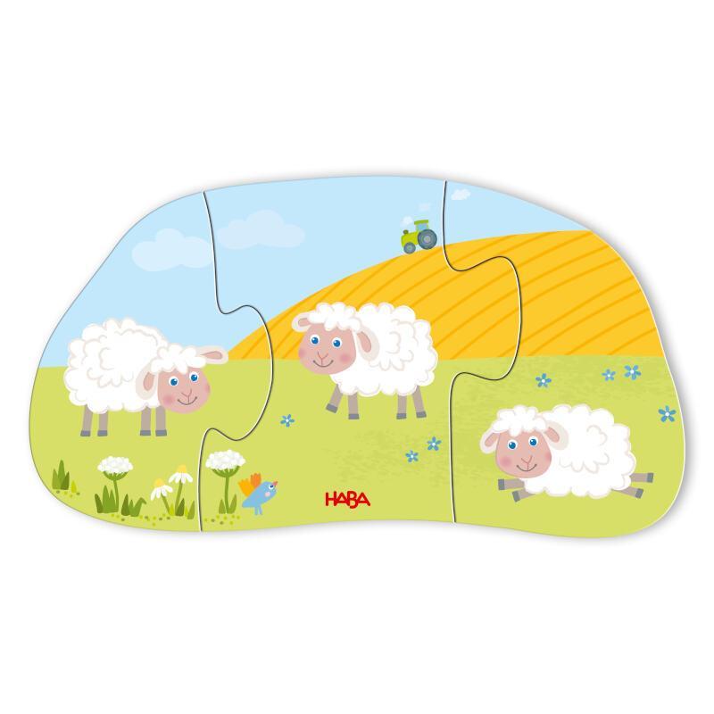 6 first jigsaw puzzles - Farm