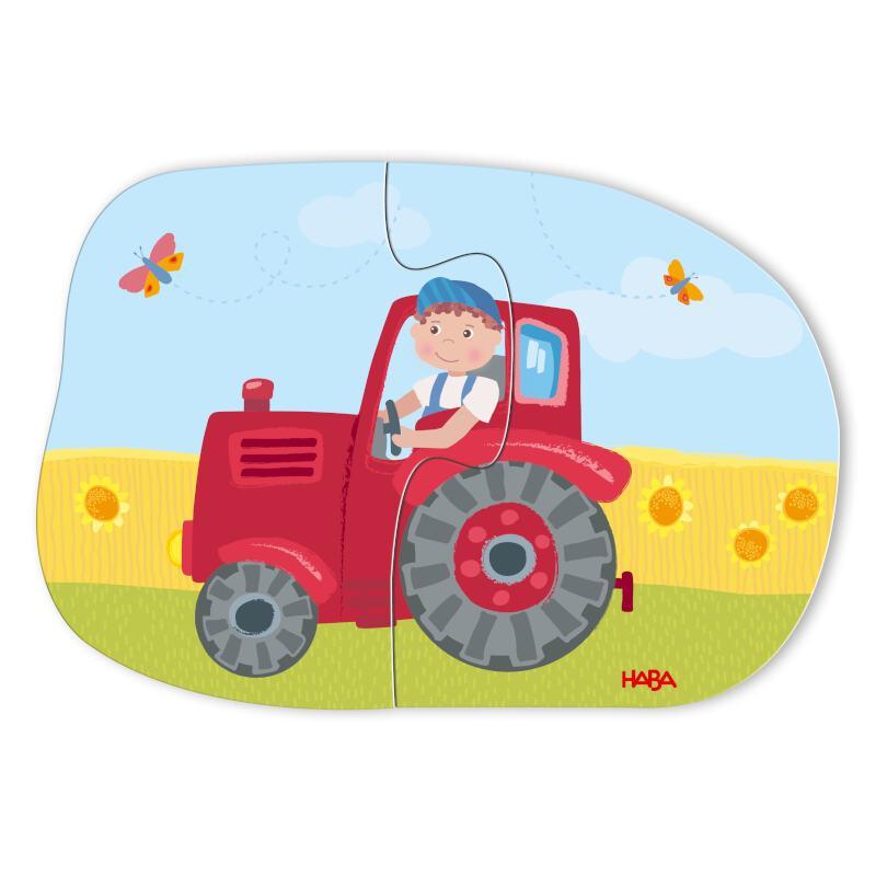 6 first jigsaw puzzles - Farm